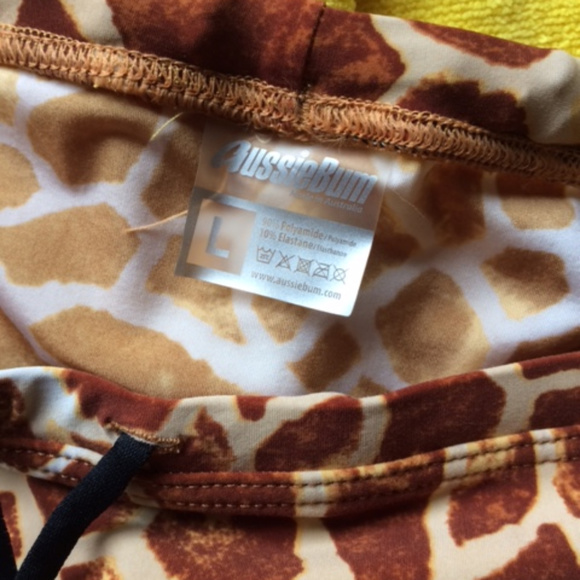 *SOLD!* NWOT! aussieBum Giraffe Swimsuit, Large - Picture 4 of 4